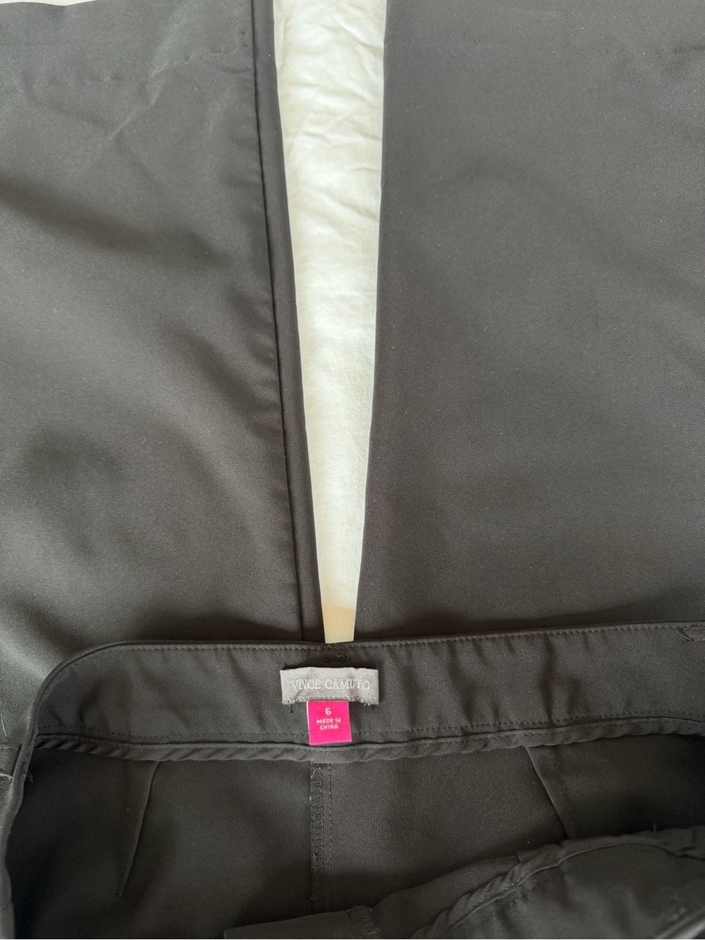 Vince Camuto Wide Leg Black Dress Pants - Picture 4 of 6